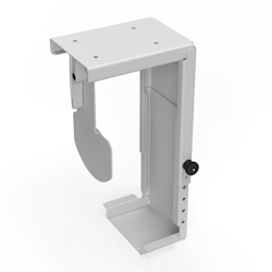TecLines TPH002S Thin Client PC Halterung Untertisch 30-110 mm, silber Image