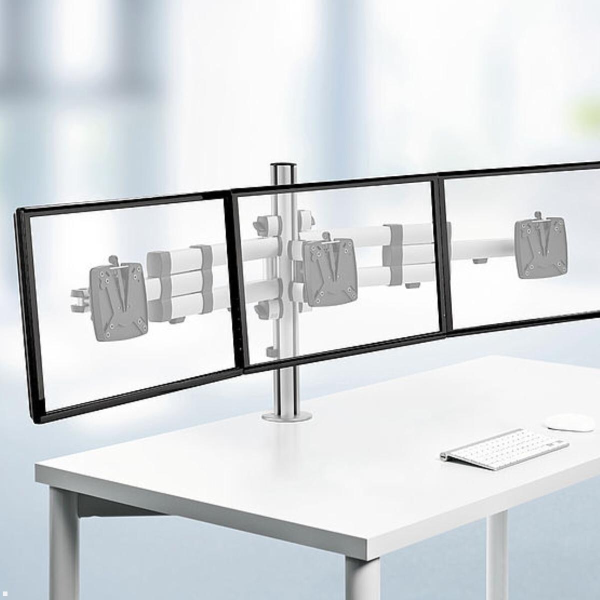 Novus Mehrplatzset TSS Trio Monitor Tischhalterung für 3 Monitore (220+0300+000) Image