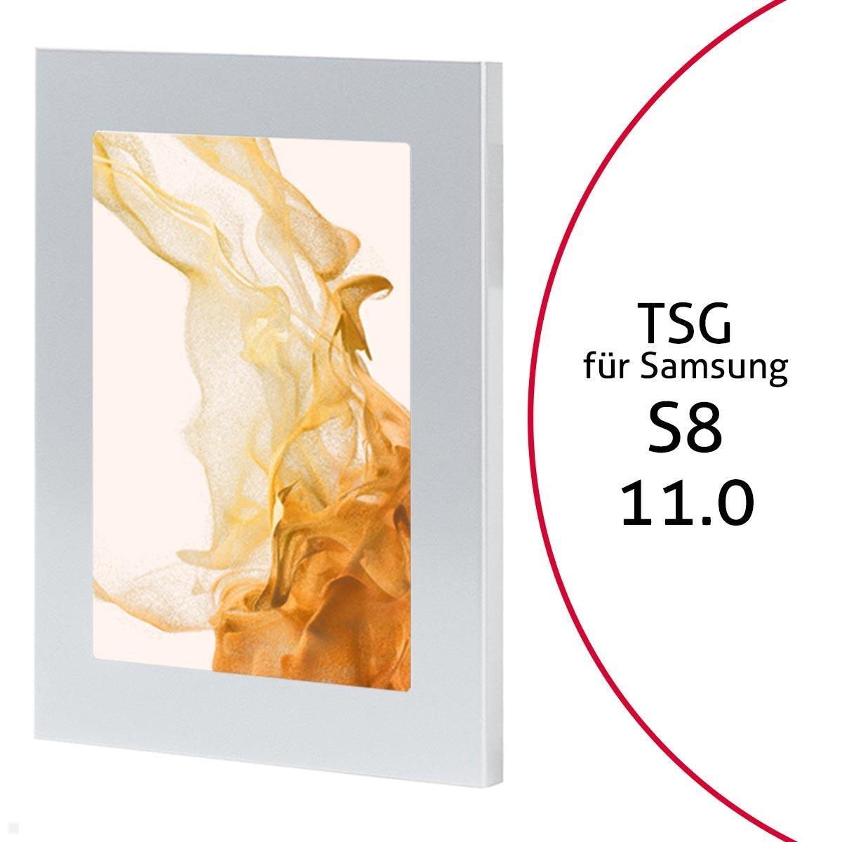 TabLines TSG089S Tablet Schutzgehäuse für Samsung Tab S8 11 Zoll, silber Image