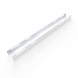 TecLines TKW006W Kabelwanne ausziehbar 1100 - 1700 mm, weiß Image