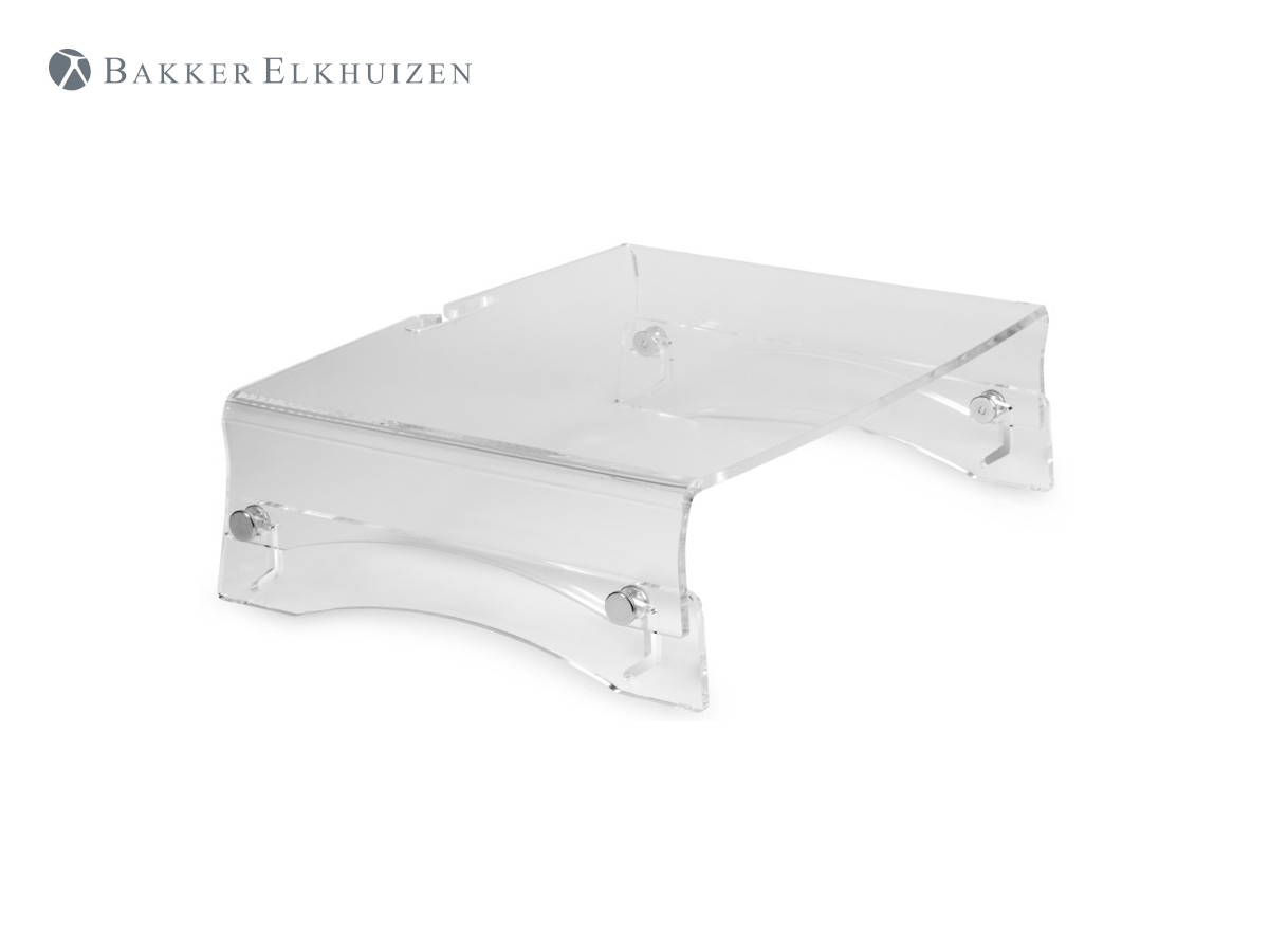 BakkerElkhuizen Monitor Erhöhung höhenverstellbar bis 15 kg, Acryl Image