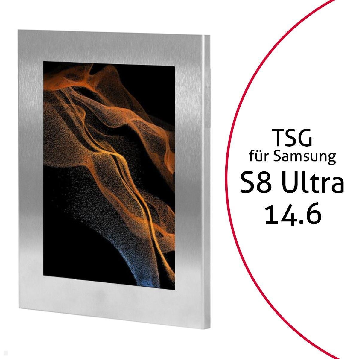 TabLines TSG087E Tablet Schutzgehäuse für Samsung Tab S8 Ultra 14.6, Edelstahl Image