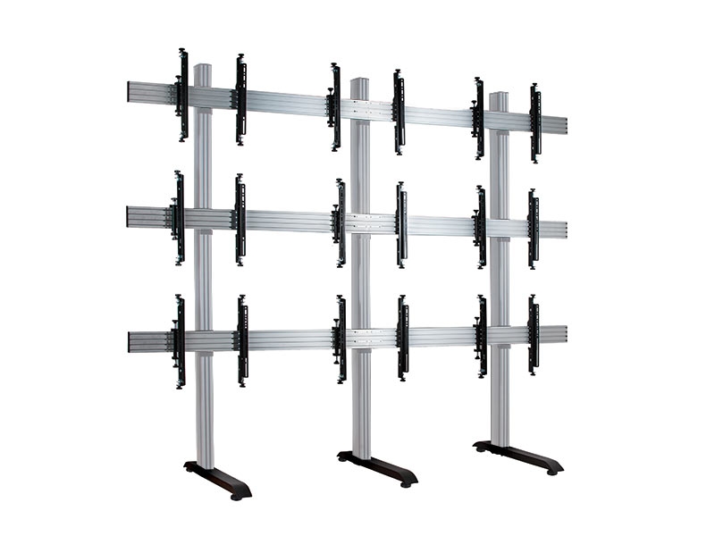 B-Tech BT8370-3x3-60/BS System X Video Wall Standfuß 55-60 Zoll Image
