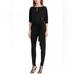 Ralph Lauren Pants & Jumpsuits | Lauren Ralph Lauren Black Keyhole Belter Jumpsuit Size Large Nwot | Color: Black | Size: L