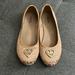 Michael Kors Shoes | Michael Kors Ballet Flats | Color: Gold/Tan | Size: 5