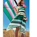 Anthropologie Dresses | Nwt Anthropologie Candymint Halter Dress By Troubadour Size 0p | Color: Green/White | Size: 0p