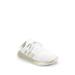 Adidas Shoes | Adidas Womens Lace Up Mesh Overlay Low Top Sneakers White Brown Size 6 | Color: White | Size: 6
