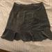 Michael Kors Skirts | Black And Sliver Sparkly Hi-Lo Skirt Size Large Micheal Kors | Color: Black/Silver | Size: L