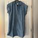 J. Crew Dresses | J. Crew Chambray Shirt Dress | Color: Blue | Size: Xl