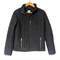 J. Crew Jackets & Coats | J. Crew Black Quilted Zip-Up Packable Puffer Jacket | Color: Black | Size: Xs