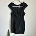 Free People Dresses | Lia Denim Free People Bodycon True Black Denim Dress | Color: Black | Size: Xs