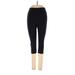 Marika Active Pants - High Rise Skinny Leg Cropped: Black Activewear - Women's Size Small