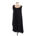 ALLSAINTS Spitalfields Casual Dress - A-Line Scoop Neck Sleeveless: Black Solid Dresses - Women's Size 6