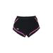 Under Armour Athletic Shorts: Black Chevron Activewear - Women's Size X-Small