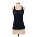 Gap Fit Active Tank Top: Blue Activewear - Women's Size Small