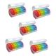 Mobestech 5 Sets Storage Box Medicine Box Weekly Dispenser Portable Medicine Container 7 Day Pill Case Pills Organizer Plastic Pills Dispenser Dustproof Pills Dispenser Pill Box Pack Pp