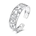 Arazi Bracelet Solid Silver Bangles Compatible with Women Exquisite Flower Cuff Bangle Bracelet with Zircon Pulseira Femme 2020 New Retro Jewelry Acceosrie
