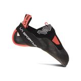 La Sportiva Theory Climbing Shoes - Women's Black/Hibiscus 41.5 Medium 20X-999402-41.5