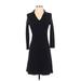 Mango Casual Dress - Sweater Dress: Black Dresses - Women's Size 2X-Small