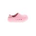 Cat & Jack Flats: Slip-on Platform Casual Pink Solid Shoes - Kids Girl's Size 5