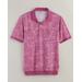 Blair Men's Haband Men’s Banded Bottom Perfect Polo - Pink - M