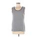 Lands' End Tank Top White Boatneck Tops - Women's Size Medium