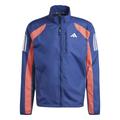 Adidas Sportswear Colorblock Jacke "Own The Run " Herren, Gr. XXL, Polyester, Diese windabweisende ist teilweise aus recycelten Materialien hergestellt.