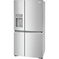 Frigidaire 36" x 35.8" Bottom Freezer 21.5 cu. ft. Energy Star Refrigerator, in Black/Gray/White | 70.125 H x 35.8 W x 35.8 D in | Wayfair