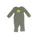 Carter's Long Sleeve Outfit: Green Stripes Bottoms - Size 6 Month