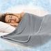 Pavilia Cooling Throw Blanket for Hot Sleepers, Lightweight Summer Blanket for Bed, 60x80, Polyester in Gray | 60 H x 50 W in | Wayfair