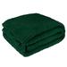 Pavilia Plush Knit Throw Blanket for Couch Bed Sofa, 50x60, Polyester in Green | 60 H x 50 W in | Wayfair P-B3023-GN
