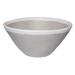 G.E.T. 10 Ounce Melamine Pottery-Style Salad/Soup Bowl, Glazed, Cream Set of 12 Melamine in White/Brown | Wayfair B-81-DVG