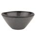 G.E.T. 8 Ounce Melamine Pottery-Style Salad/Soup Bowl, Matte Finish, Grayish Blue Set of 12 Melamine in Gray/Black | Wayfair B-80-GR