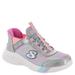 Skechers Slip-Ins: Dreamy Lites-Colorful Prism 303514L - Girls 6 Youth Grey Sneaker Medium