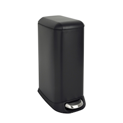 SVITA TS12 Mülleimer Treteimer Abfalleimer 12l inkl. Inneneimer Pedal Schwarz Image