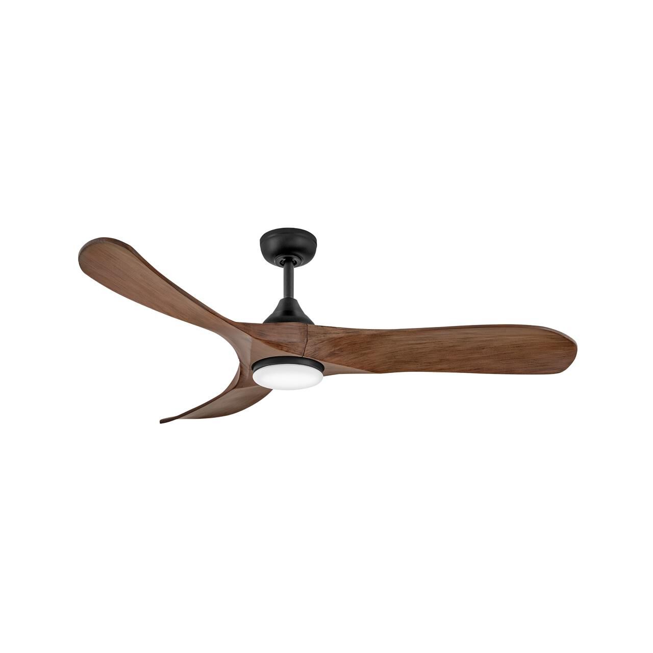 Hinkley Lighting Swell Illuminated 56 Inch Ceiling Fan with Light Kit - 903856FWB-LDD