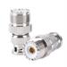 BNC Male Plug To SO239 UHF PL-259 Jack RF Female Coaxial Adapter Cable Connector