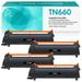 TN660 TN-660 Toner Cartridge Black High Yield Compatible for Brother TN660 TN-660 TN630 TN-630 Work for Brother HL-L2300D HL-L2305W HL-L2320D HL-L2380DW MFC-L2740DW MFC-L2700DW DCP-L2500D (4-Pack)