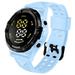 Kids Sport Watch LED Large Screen Breathable Hole Design Adjustable Sweatproof Multifunctional Comfortable to Wear LED Digital Watch Daily Wear