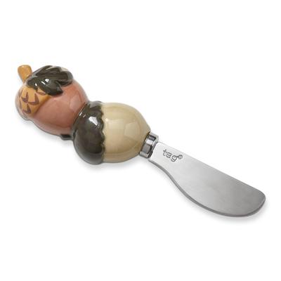 Acorn Shaped Cheese Spreader Earthenware, Cheese Boards, Charcuterie Boards