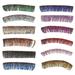 6 Pairs Glitter False Lashes Fluffy Colored Lashes Cosplay Eye Lashes With Color For Eyelash Extensions