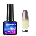 Color Changing Gel Nail Polish 8ml Temperature Changing Colors Including Red Pink Purple Mood Changing Gel Manicure Kit for Nail Art Home DIY