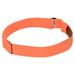 FRCOLOR Elastic Chest Mount Belt Strap Bands Adjustable Heart Rate Monitor Fitness Equipment for Body Building (Orange)