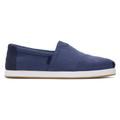 TOMS Men's Blue Alp Fwd Light Twill Espadrille Slip-On Shoes, Size 14