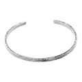 Simply the Best,'Hammered Finish Sterling Silver Cuff Bracelet'