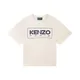 Kenzo , Boys` Short-Sleeve T-Shirt with Kenzo Logo ,White male, Sizes: 8 Y, 6 Y, 10 Y