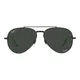 Ray-Ban , Aviator Titanium Sungles RB 8225 ,Black male, Sizes: 62 MM