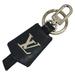 Louis Vuitton Accessories | Louis Vuitton Lv Cloche Cle Keychain Key Ring M68020 Black Silver Leather Metal | Color: Black | Size: Os