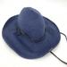 Columbia Accessories | Columbia Navy Blue Paper Wide Brim Sun Hat Packable Adjustable Chin Strap Small | Color: Blue | Size: Small - Medium