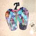 Disney Shoes | Disney Frozen Light-Up Slip On Beach Flip Flops | Color: Blue | Size: Various